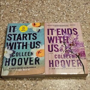 It Starts With Us‎ & It Ends With Us Colleen Hoover Books Set Novels
